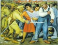 the uprising socialism Diego Rivera